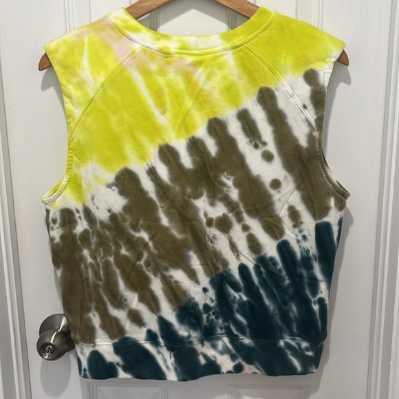 YOUNG FABULOUS AND BROKE BOWIE TIE DYE MUSCLE TEE MEDIUM - Picture 4 of 6